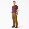 Pantalon de charpentier en toile de coton épaisse à la coupe décontractée Pantalon de charpentier en toile de coton épaisse à la coupe décontractée