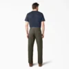 Pantalon de charpentier en toile de coton épaisse à la coupe décontractée Pantalon de charpentier en toile de coton épaisse à la coupe décontractée