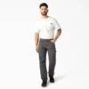 Pantalon de charpentier en toile de coton épaisse à la coupe décontractée Pantalon de charpentier en toile de coton épaisse à la coupe décontractée