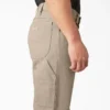 Pantalon de charpentier en toile de coton épaisse à la coupe décontractée Pantalon de charpentier en toile de coton épaisse à la coupe décontractée