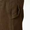 Pantalon de charpentier en toile de coton épaisse à la coupe décontractée