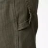 Pantalon de charpentier en toile de coton épaisse à la coupe décontractée Pantalon de charpentier en toile de coton épaisse à la coupe décontractée