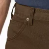 Pantalon de charpentier en toile de coton épaisse à la coupe décontractée