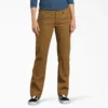 Pantalon de charpentier en toile de coton pour femme, coupe décontractée et extensible Pantalon de charpentier en toile de coton pour femme, coupe décontractée et extensible