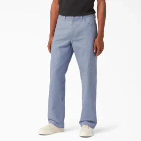 Pantalon de charpentier à rayures Hickory