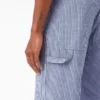 Pantalon de charpentier à rayures Hickory
