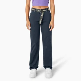 Pantalon de menuisier coupe décontractée pour femme