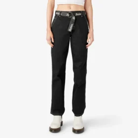 Pantalon de menuisier coupe décontractée pour femme