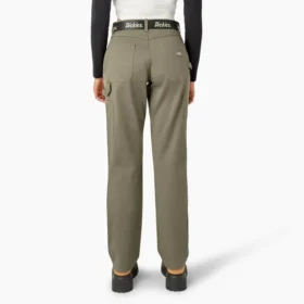 Pantalon de menuisier coupe décontractée pour femme