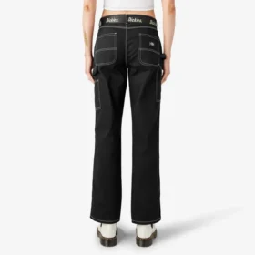 Pantalon de menuisier coupe décontractée pour femme