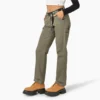 Pantalon de menuisier coupe décontractée pour femme
