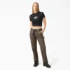 Pantalon de menuisier coupe décontractée pour femme