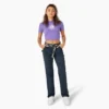 Pantalon de menuisier coupe décontractée pour femme