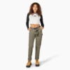 Pantalon de menuisier coupe décontractée pour femme