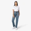 Pantalon de menuisier coupe décontractée pour femme
