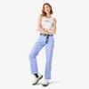 Pantalon de menuisier coupe décontractée pour femme
