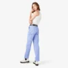 Pantalon de menuisier coupe décontractée pour femme