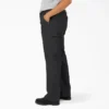 Pantalon de menuisier pour femme, coupe droite ample et souple, en toile de coton Pantalon de menuisier pour femme, coupe droite ample et souple, en toile de coton