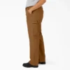 Pantalon de menuisier pour femme, coupe droite ample et souple, en toile de coton Pantalon de menuisier pour femme, coupe droite ample et souple, en toile de coton