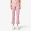 Pantalon de menuisier slim droit à ourlet roulé pour femme Pantalon de menuisier slim droit à ourlet roulé pour femme