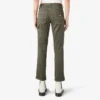 Pantalon de menuisier slim droit à ourlet roulé pour femme Pantalon de menuisier slim droit à ourlet roulé pour femme