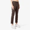 Pantalon de menuisier slim droit à ourlet roulé pour femme Pantalon de menuisier slim droit à ourlet roulé pour femme