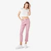 Pantalon de menuisier slim droit à ourlet roulé pour femme Pantalon de menuisier slim droit à ourlet roulé pour femme
