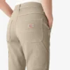 Pantalon de menuisier slim droit à ourlet roulé pour femme Pantalon de menuisier slim droit à ourlet roulé pour femme