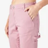 Pantalon de menuisier slim droit à ourlet roulé pour femme Pantalon de menuisier slim droit à ourlet roulé pour femme
