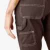 Pantalon de menuisier slim droit à ourlet roulé pour femme Pantalon de menuisier slim droit à ourlet roulé pour femme