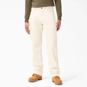 Pantalon de peintre à coupe ample et jambes droites