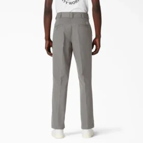 Pantalon de travail coupe classique teinture unie