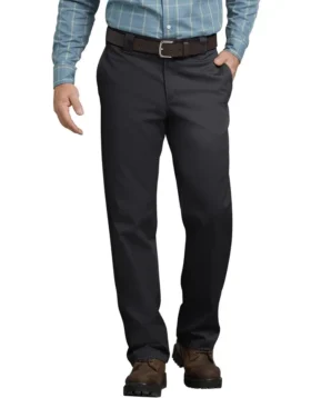 Pantalon de travail en sergé à coupe droite