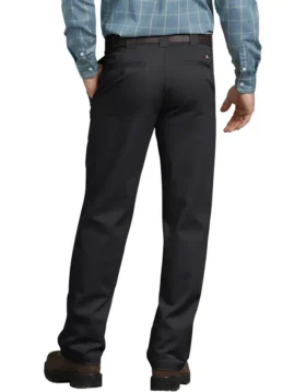 Pantalon de travail en sergé à coupe droite
