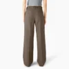 Pantalon de travail plissé pour femme