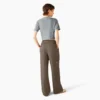 Pantalon de travail plissé pour femme