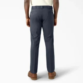Pantalon de travail polyvalent à coupe slim ajustée et poches multiples