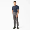 Pantalon de travail polyvalent à coupe slim ajustée et poches multiples
