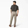 Pantalon de travail polyvalent à coupe slim ajustée et poches multiples