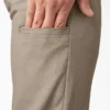 Pantalon de travail polyvalent à coupe slim ajustée et poches multiples