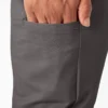 Pantalon de travail polyvalent à coupe slim ajustée et poches multiples