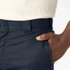 Pantalon de travail polyvalent à coupe slim ajustée et poches multiples