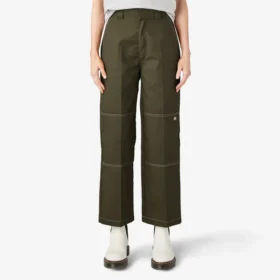 Pantalon Double Knee à coupe décontractée pour femme