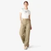 Pantalon Double Knee à coupe décontractée pour femme Pantalon Double Knee à coupe décontractée pour femme