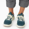 Pantalon droit décontracté rafraîchissant à revers pour femme Pantalon droit décontracté rafraîchissant à revers pour femme