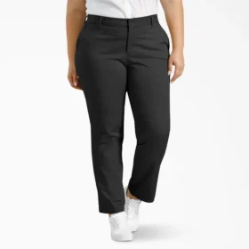 Pantalon droit grande taille pour femme