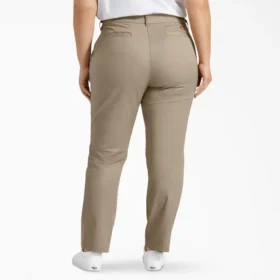 Pantalon droit grande taille pour femme
