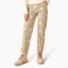 Pantalon Ellis en toile de coton imprimé floral pour femme Pantalon Ellis en toile de coton imprimé floral pour femme