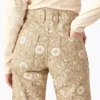 Pantalon Ellis en toile de coton imprimé floral pour femme Pantalon Ellis en toile de coton imprimé floral pour femme