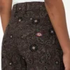 Pantalon Ellis en toile de coton imprimé floral pour femme Pantalon Ellis en toile de coton imprimé floral pour femme